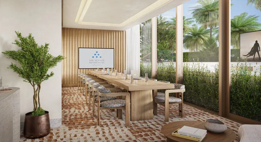 Dining in the landscape at Lunaya